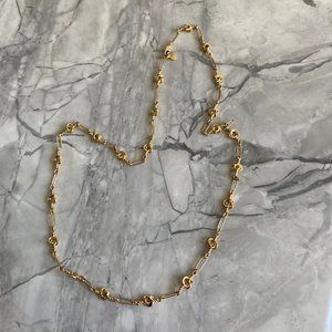J Crew Gold Twist Necklace